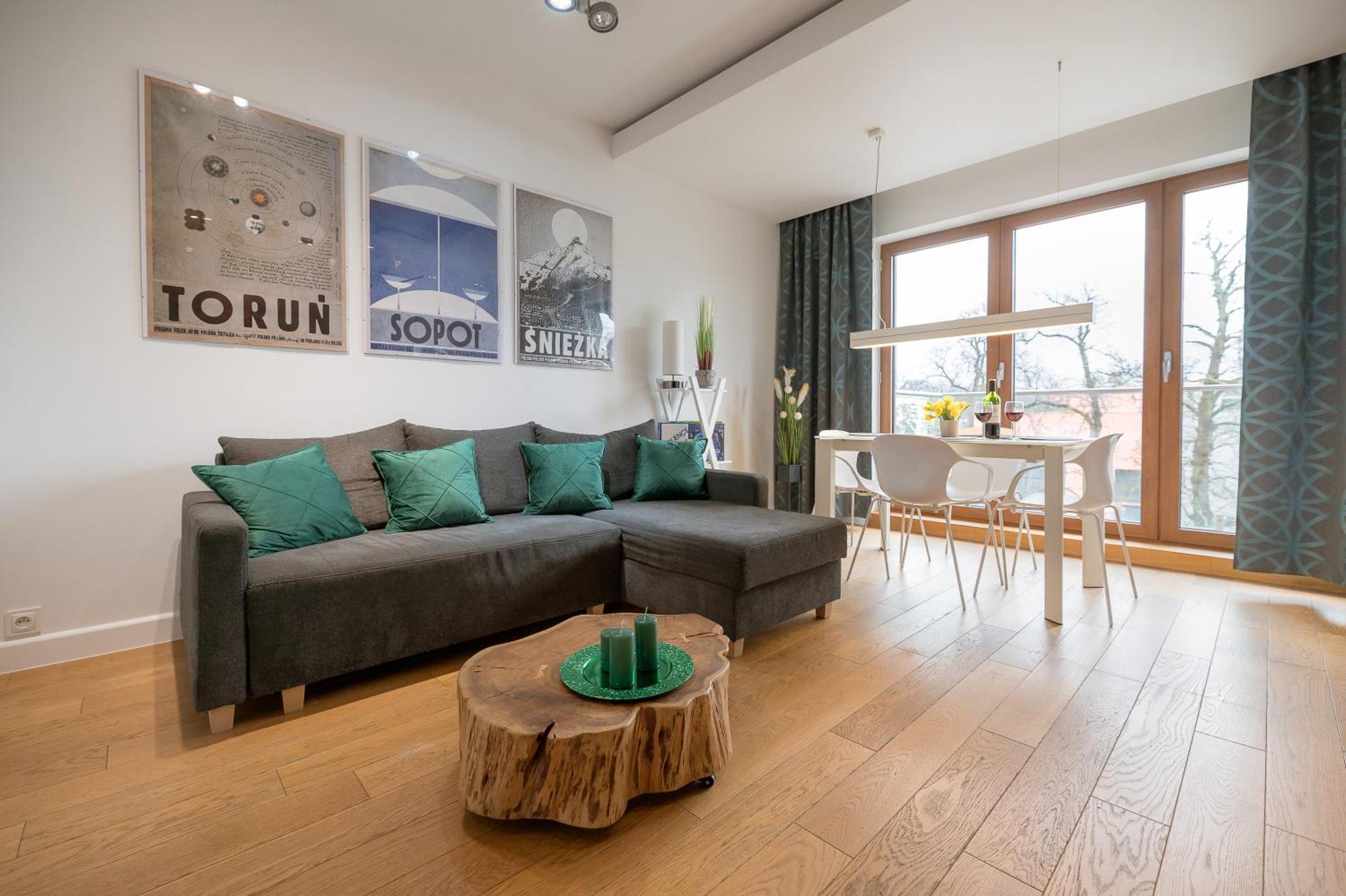 Fortuna Apartament Z Parkingiem Torun Exterior photo